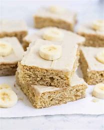 image showing the banana bars