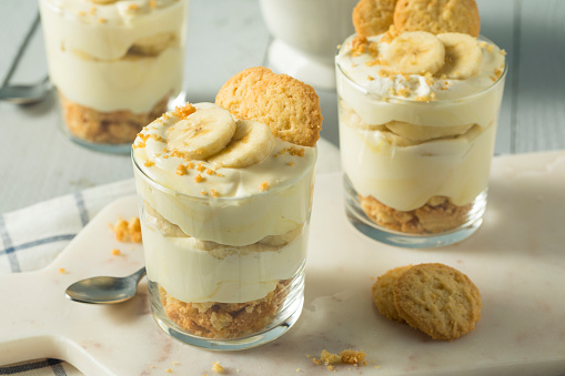 image showing the banana pudding