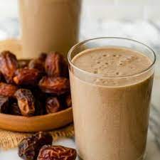 image showing banana shake with dates