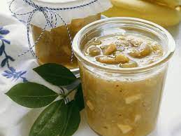 image showing the banana jam