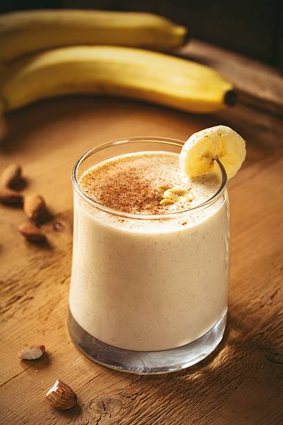 Image showing Banana and Peanut Butter Smoothie