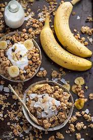 Image showing Tropical banana Granola