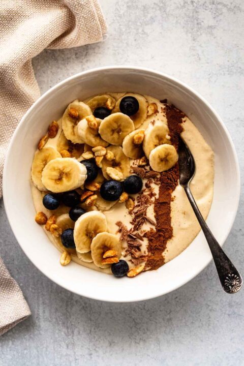 Image showing Banana Smoothie Bowl