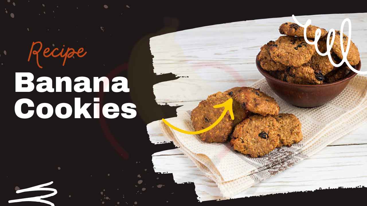 Image showing Banana Cookies recipe