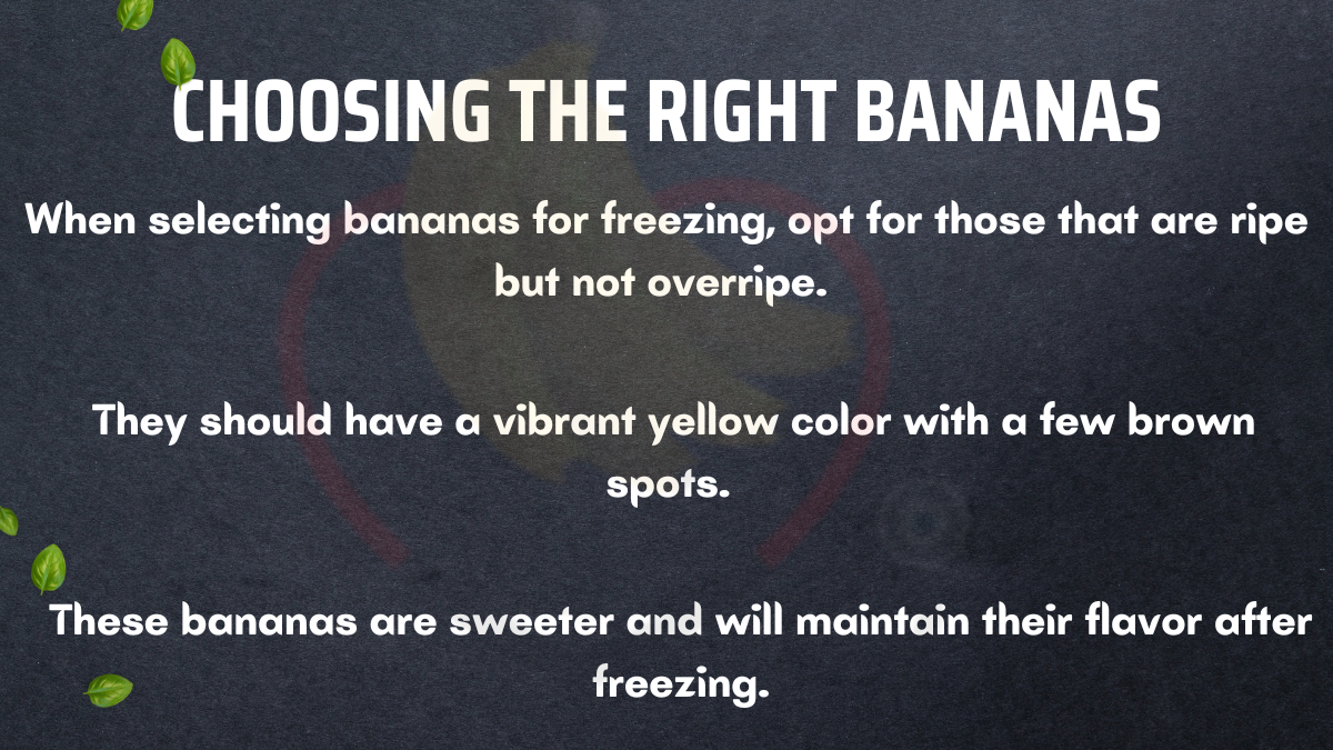 Image showing the Choosing the Right Bananas