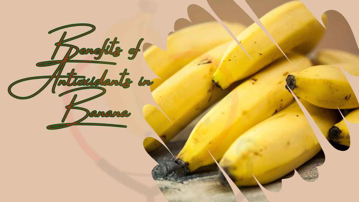 Image showing the benefits of antioxidants in banana