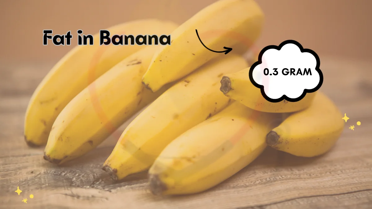 Image showing the Amount of Fat in Banana