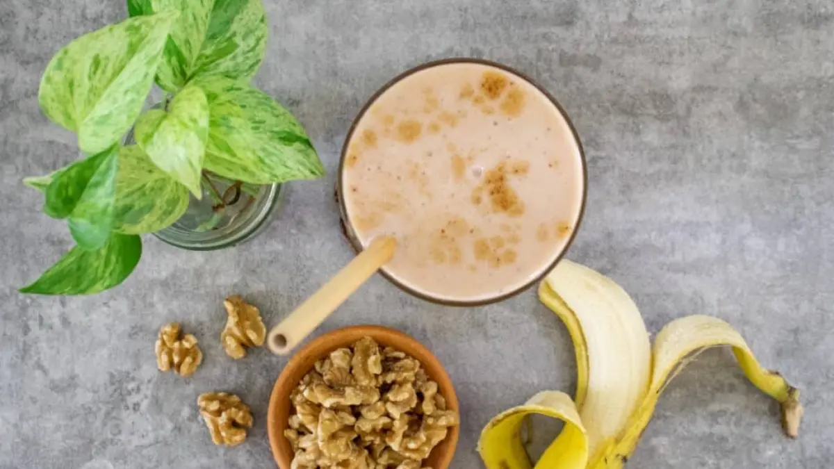 Image showing Banana Walnut Smoothie