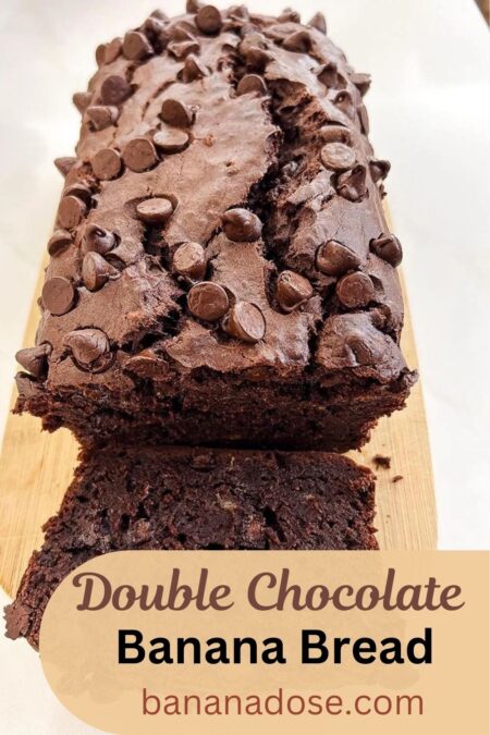 image showing Double Chocolate Banana Bread 