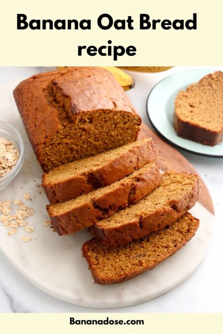 Image showing Delicious Banana Bread with Oat Flour recipe