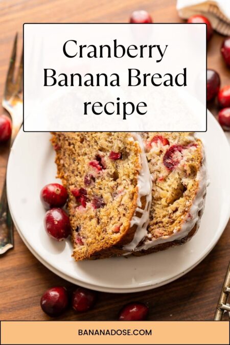 Image showing Cranberry Banana Bread recipe