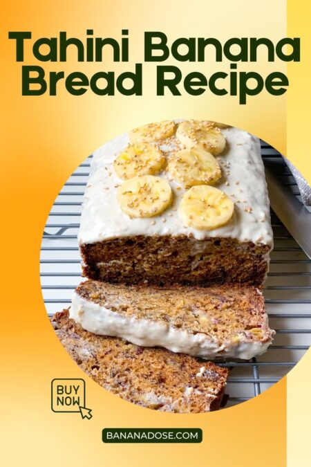 Image showing Tahini Banana Bread Recipe