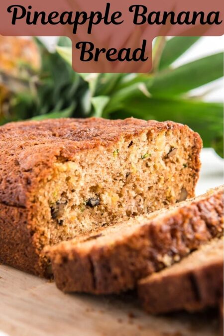 image showing Pineapple Banana Bread Recipe