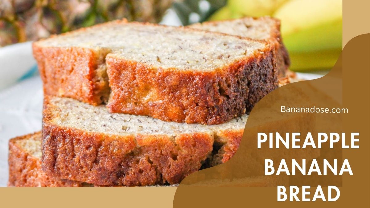 image showing Pineapple Banana Bread Recipe