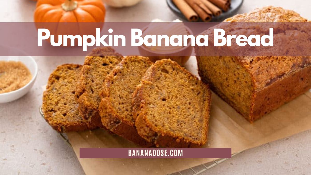 Image showing Delicious Pumpkin Banana Bread