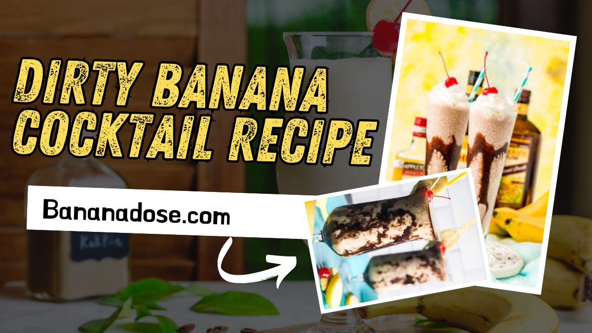 Image showing Dirty Banana Cocktail Recipe