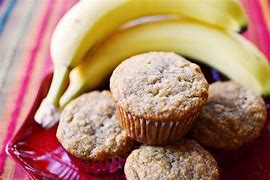 image showing the banana muffins