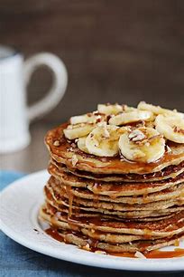 image showing the banana pancakes