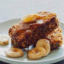 image showing the banana bread French toast
