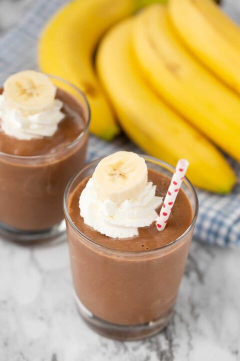 image showing chocolate banana Smoothie