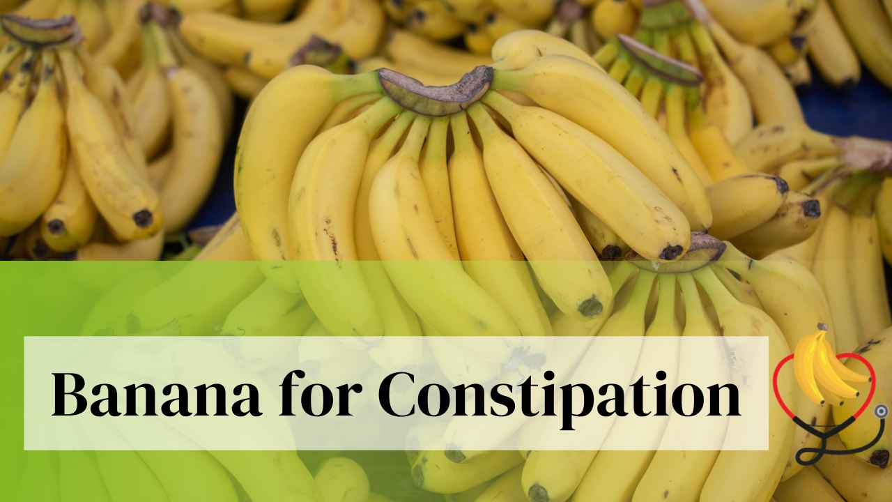 image showing banana for constipation