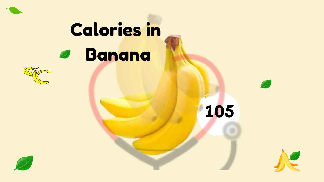 Image showing calories in banana