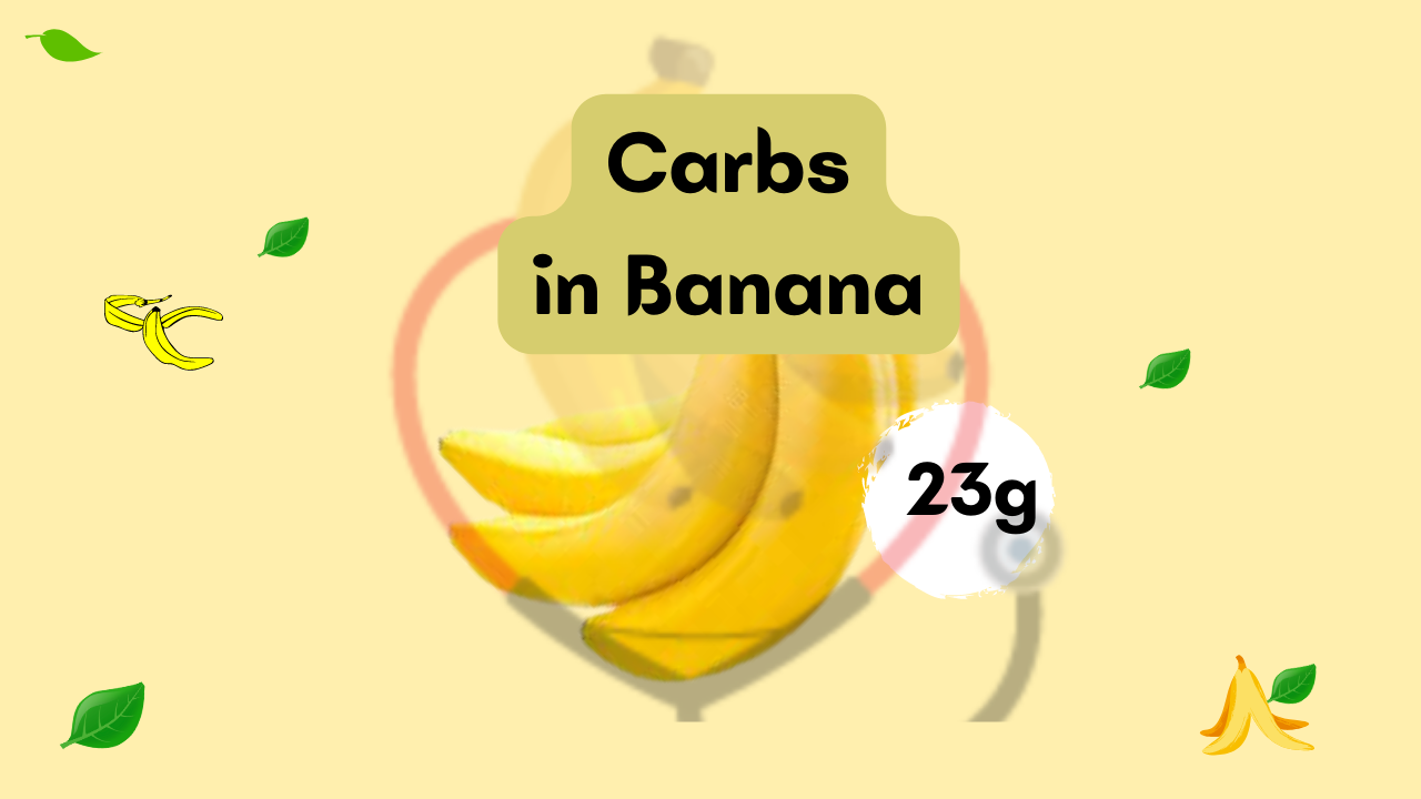 image showing carbs in banana