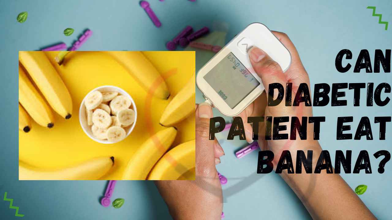 image showing banana for diabetic people