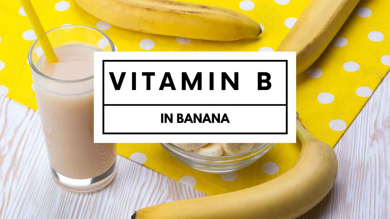 image showing Vitamin B in medium sized banana