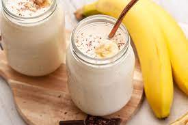 image showing the banana smoothie