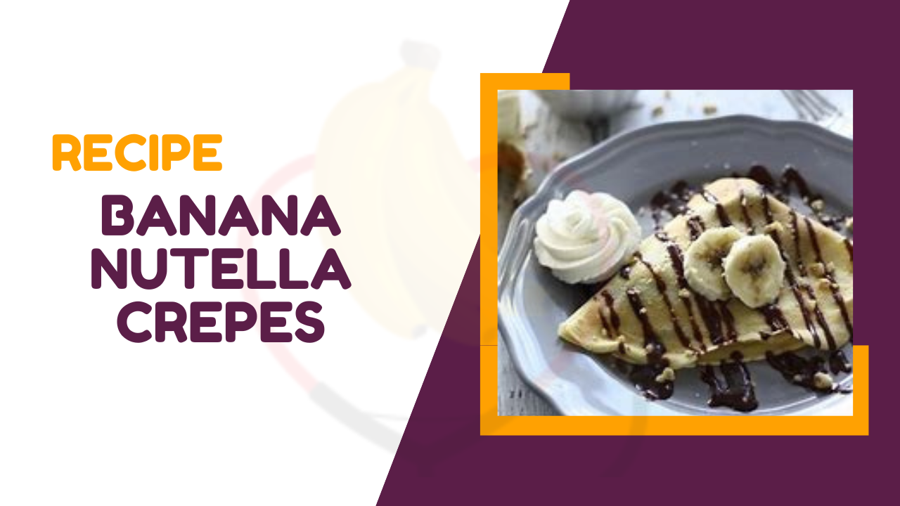 Image showing Banana Nutella Crepes recipe