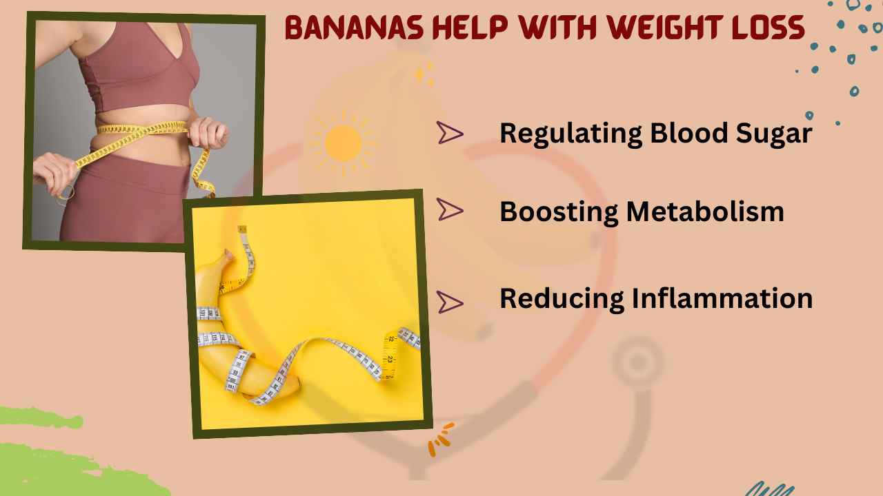 Image showing How Bananas Help with Weight Loss