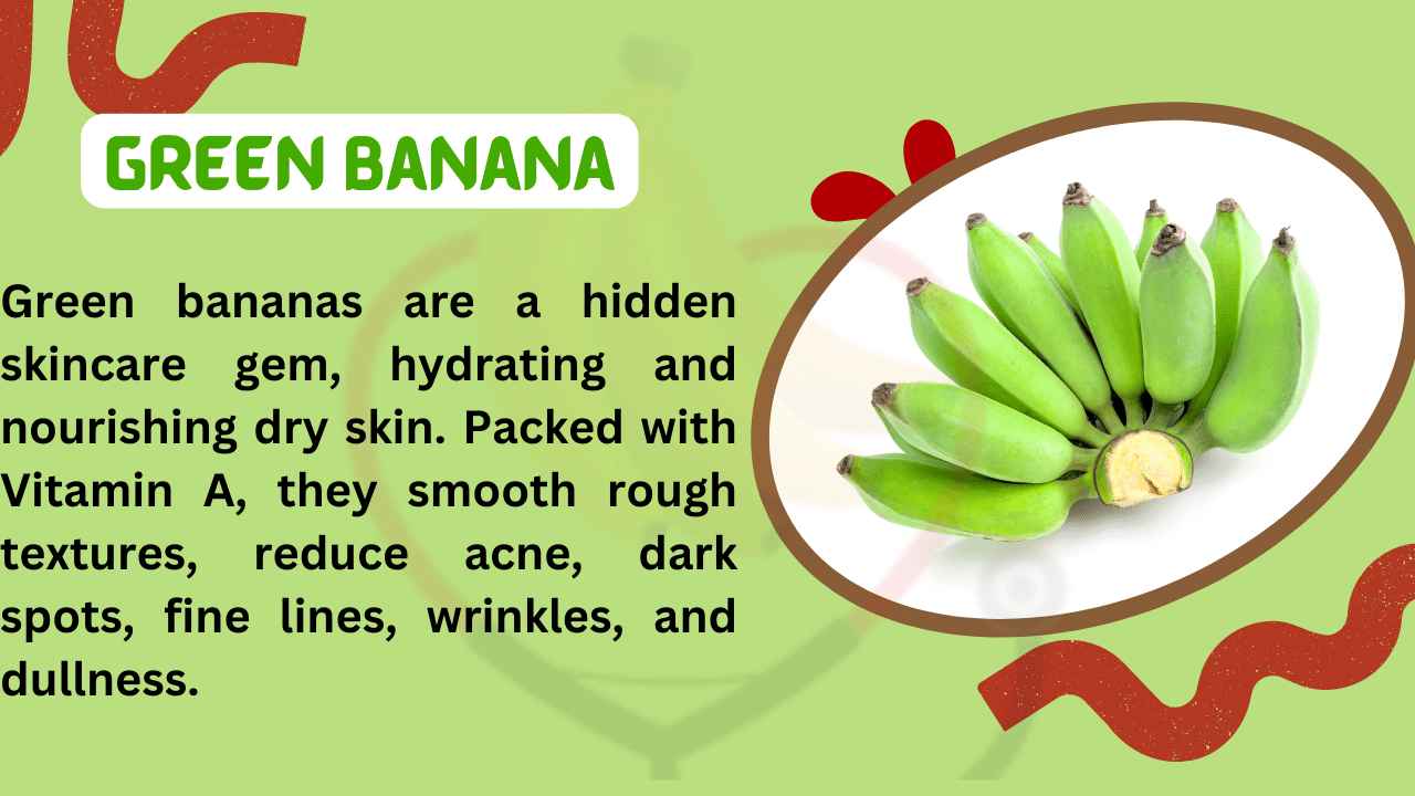 Image showing green bananas for skin