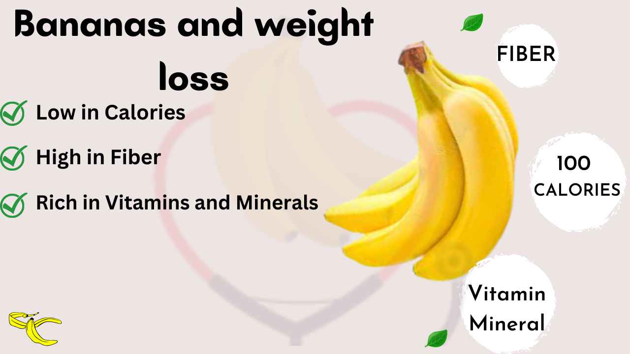 Image showing bananas and weight loss