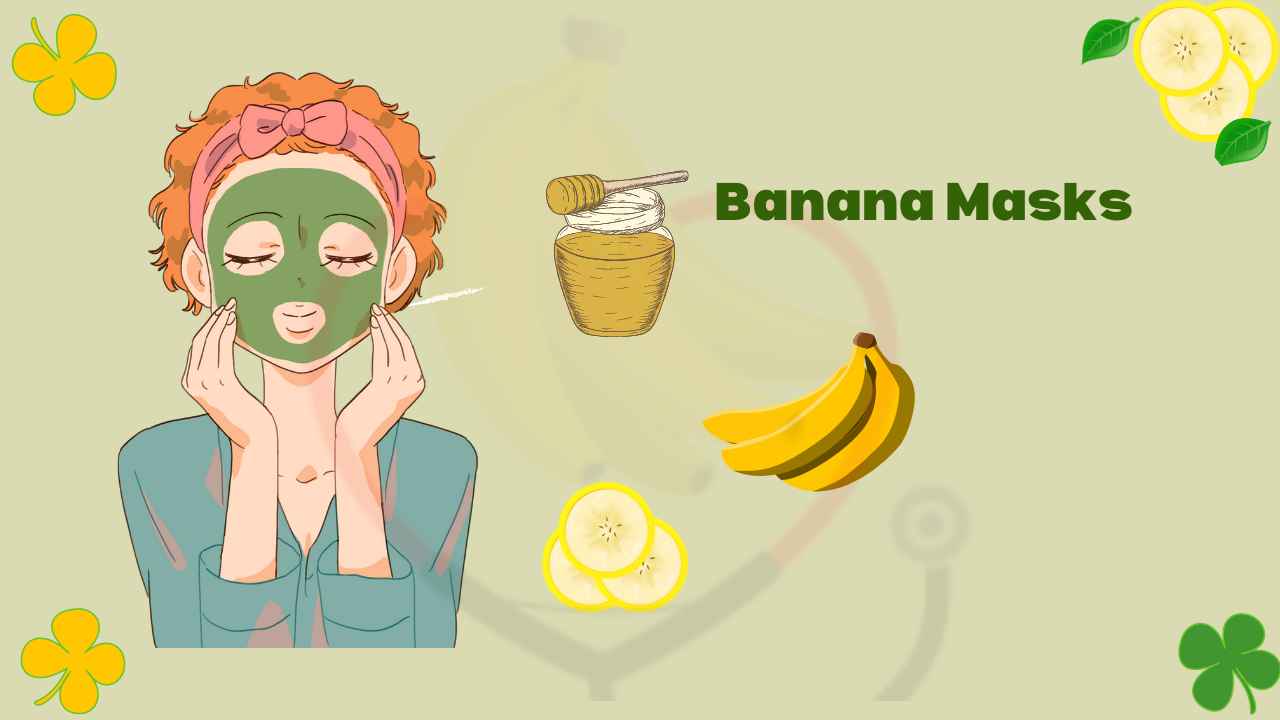 Image showing Banana face mask