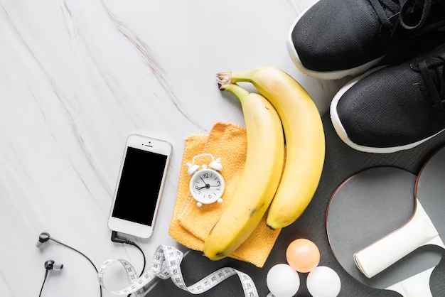 Image showing banana before workout