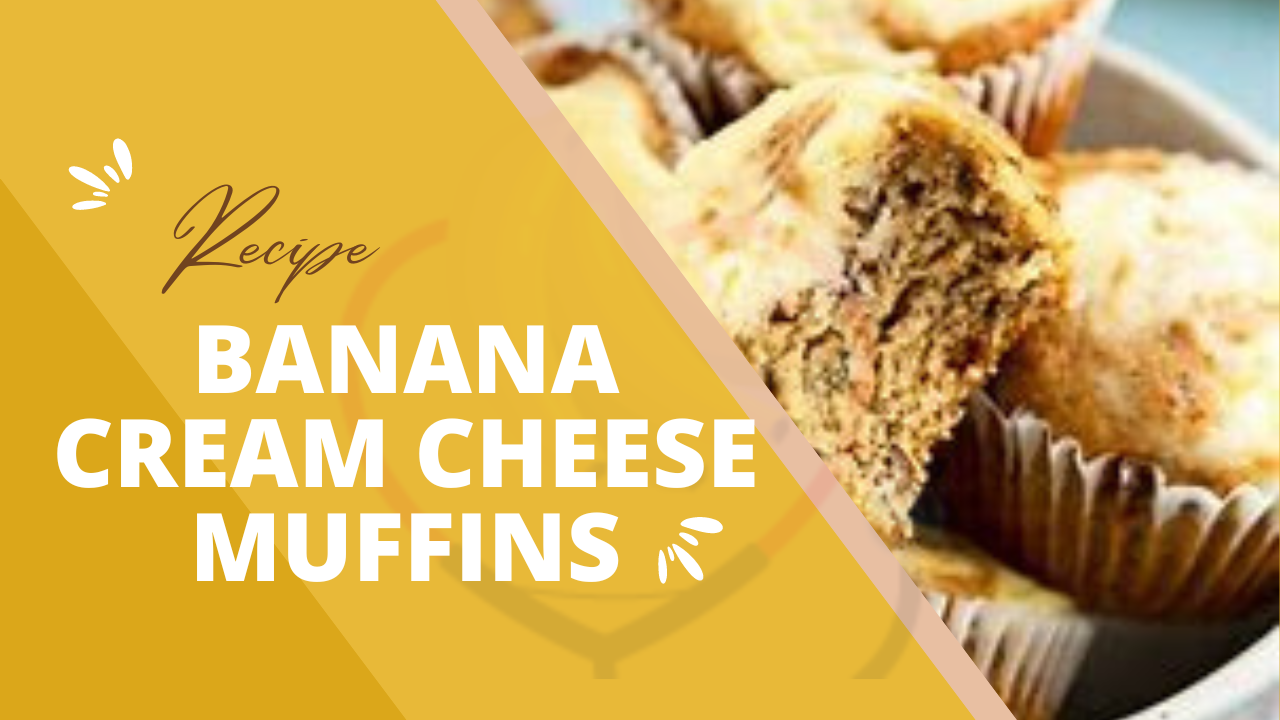 Image showing Banana Cream Cheese Muffins