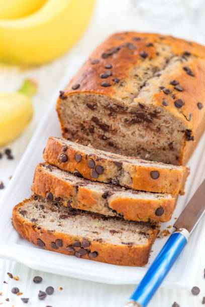 Image showing Banana Chocolate Chip Bread 