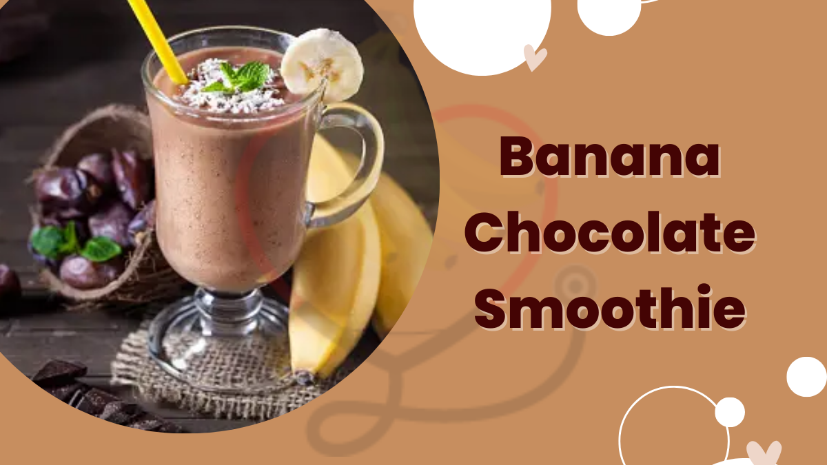 Image showing the Chocolate banana Smoothie Recipe