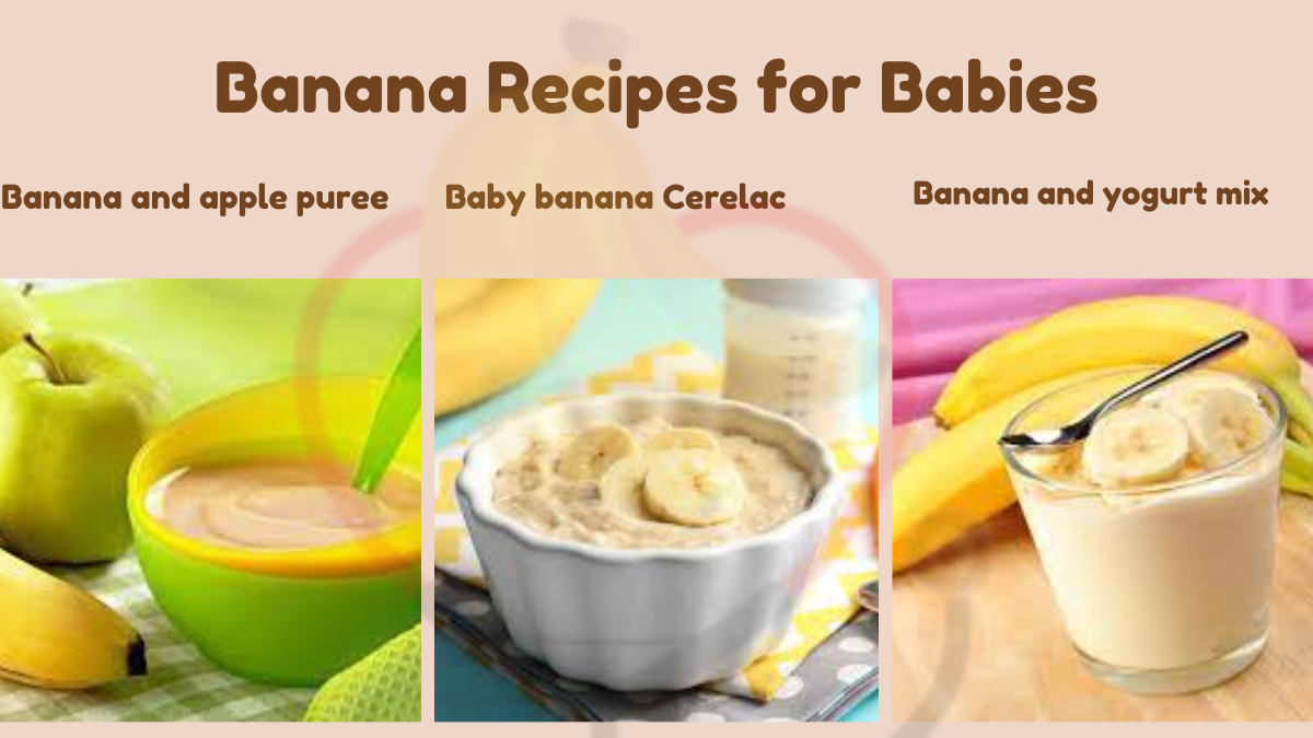 Image showing the Healthy Banana Recipes for Babies
