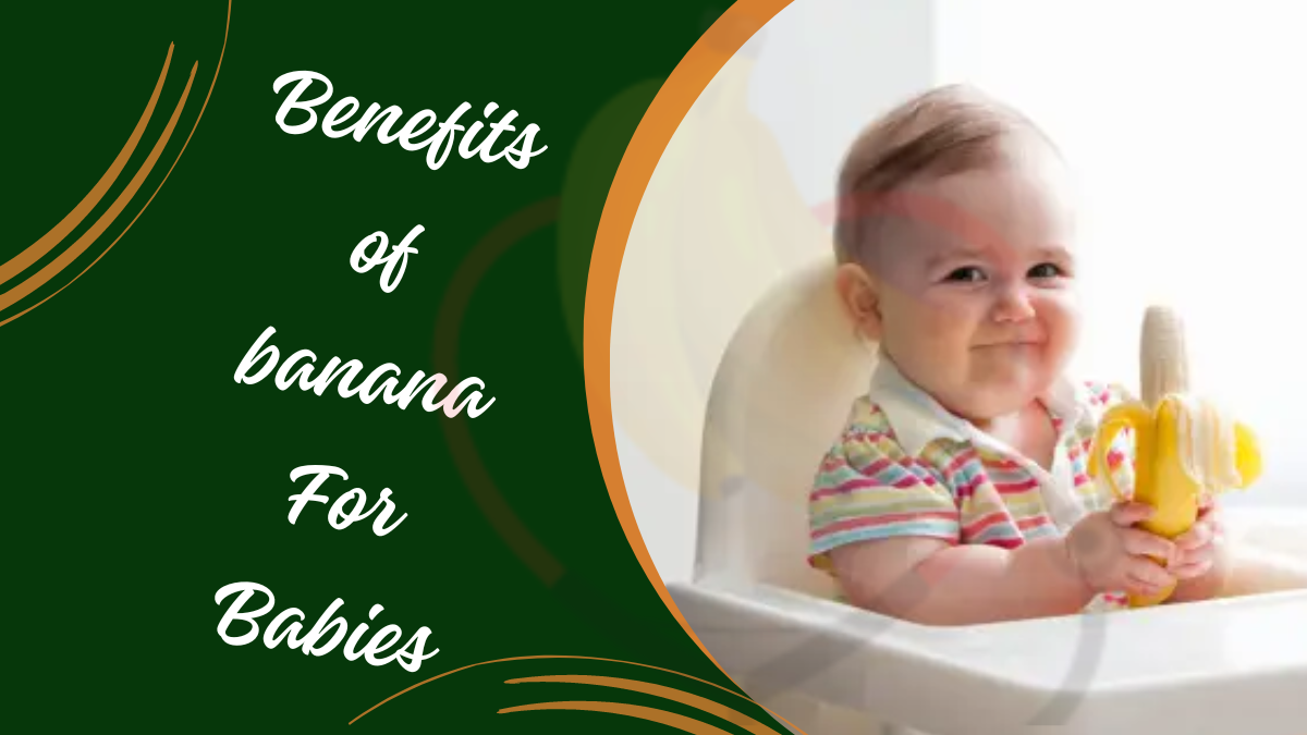 Image showing the Benefits of Banana for Babies