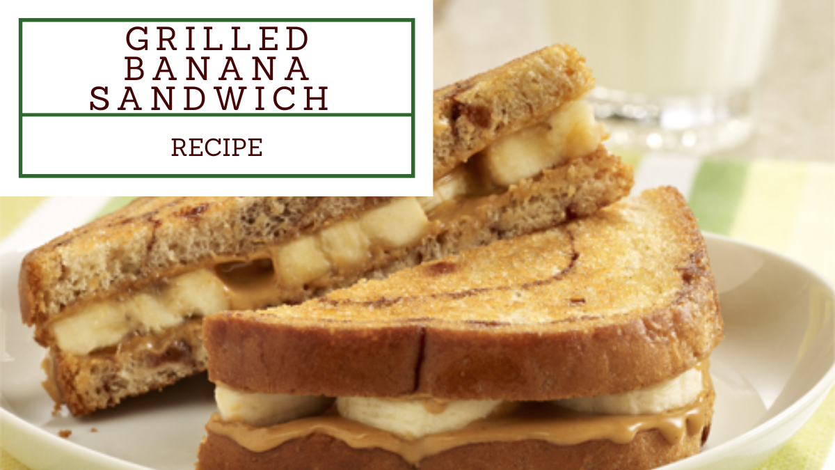 Image showing the Grilled Banana Sandwich Recipe
