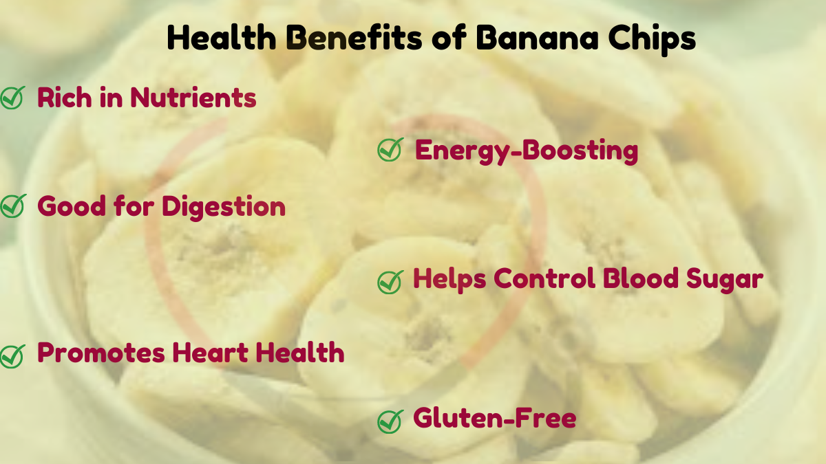 Image showing the Health Benefits of Banana Chips