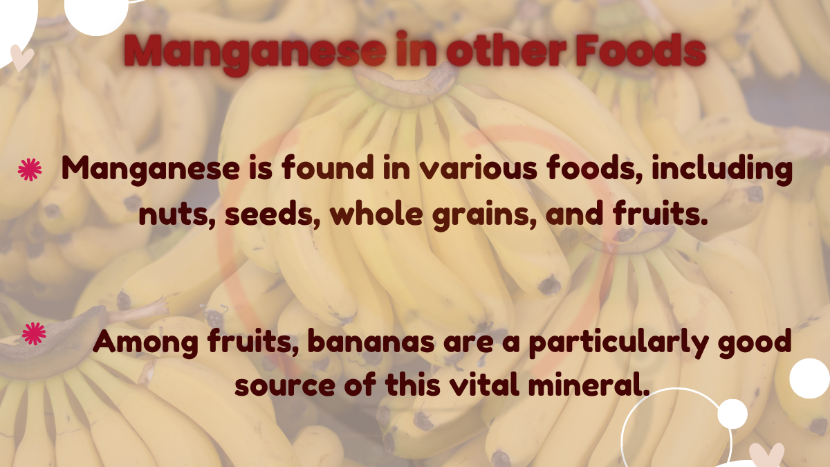 Image showing the Manganese in other Foods