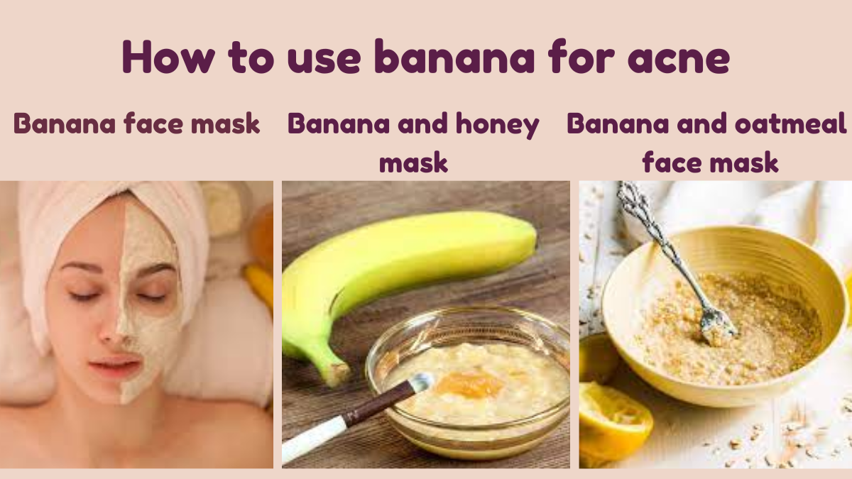Image showing the How to use banana for acne