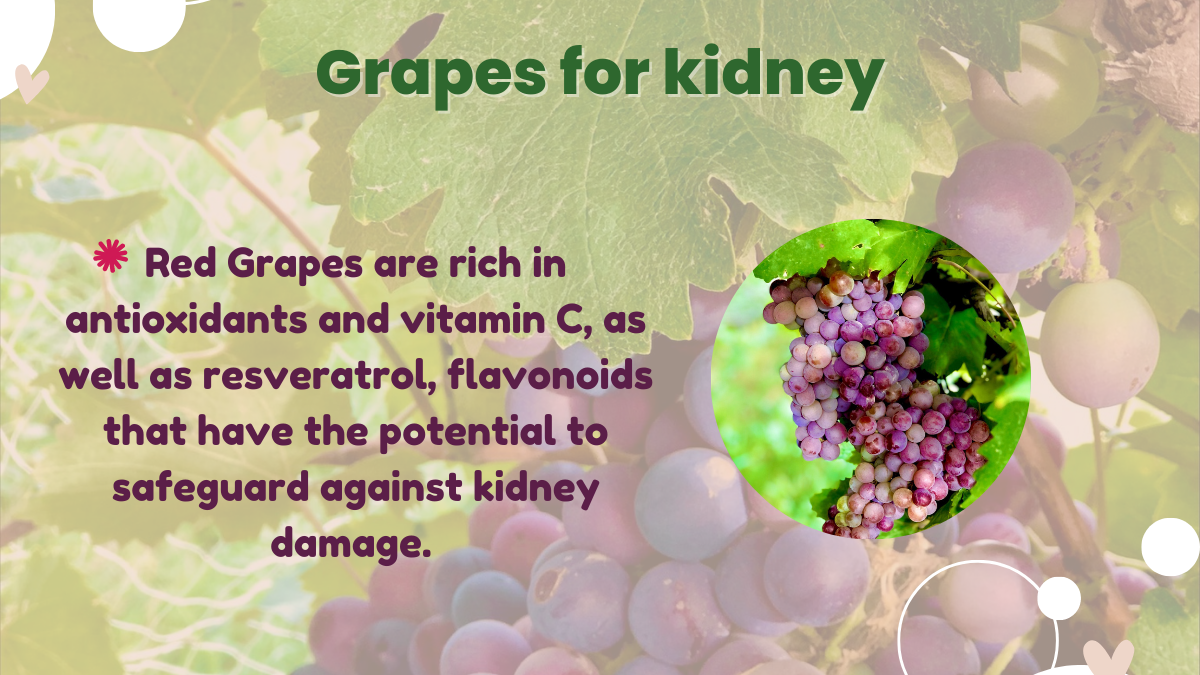 Image showing the Grapes for kidney