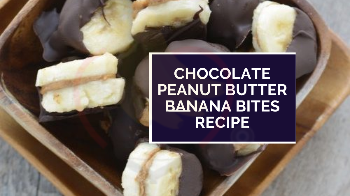 Image showing the Chocolate Peanut Butter Banana Bites Recipe