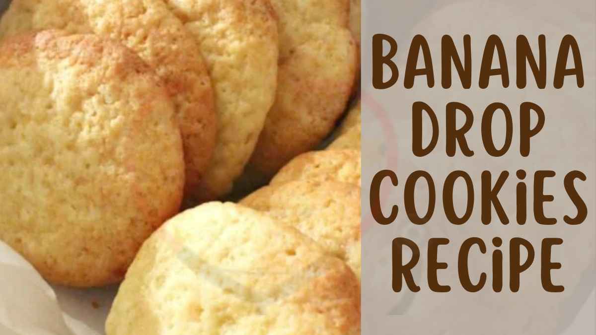 Image showing the Banana Drop Cookies recipe