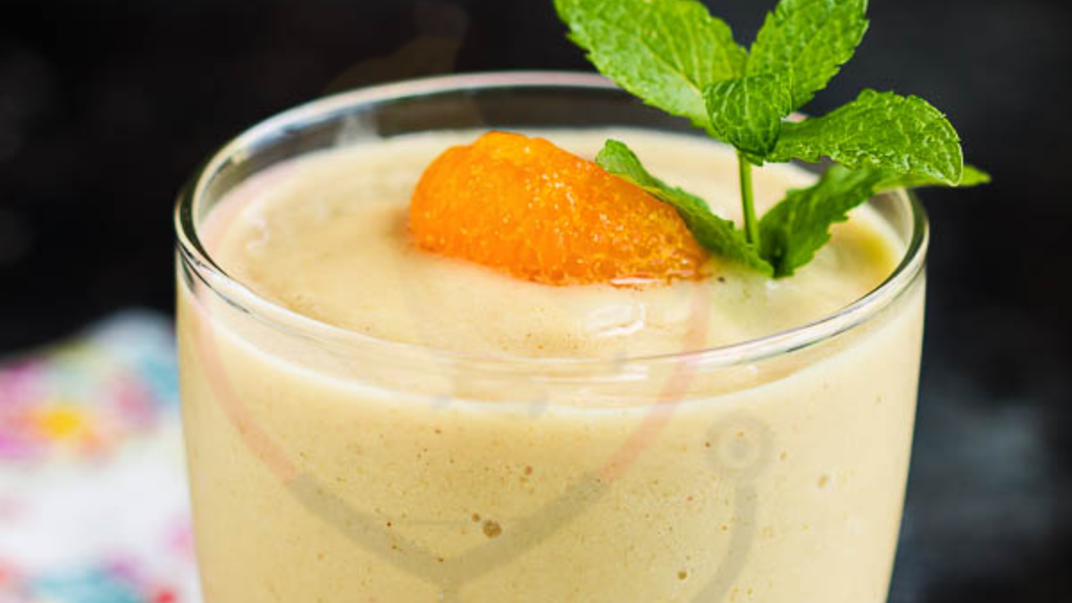 Image showing the Banana Orange Weight Loss Smoothie
