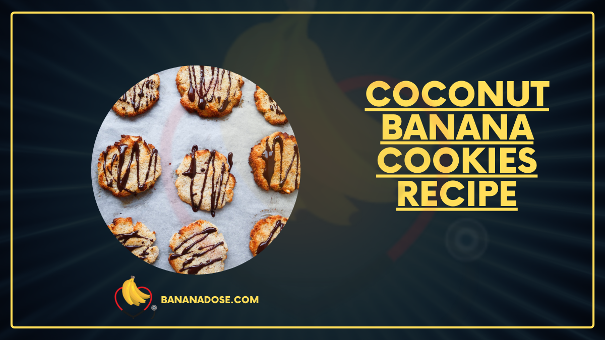 Image showing Coconut Banana Cookies Recipe